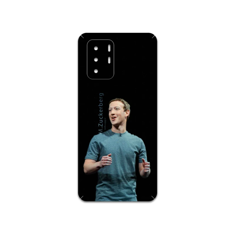 برچسب پوششی ماهوت مدل Mark-Zuckerberg مناسب برای گوشی موبایل شیائومی Redmi Note 10 Pro