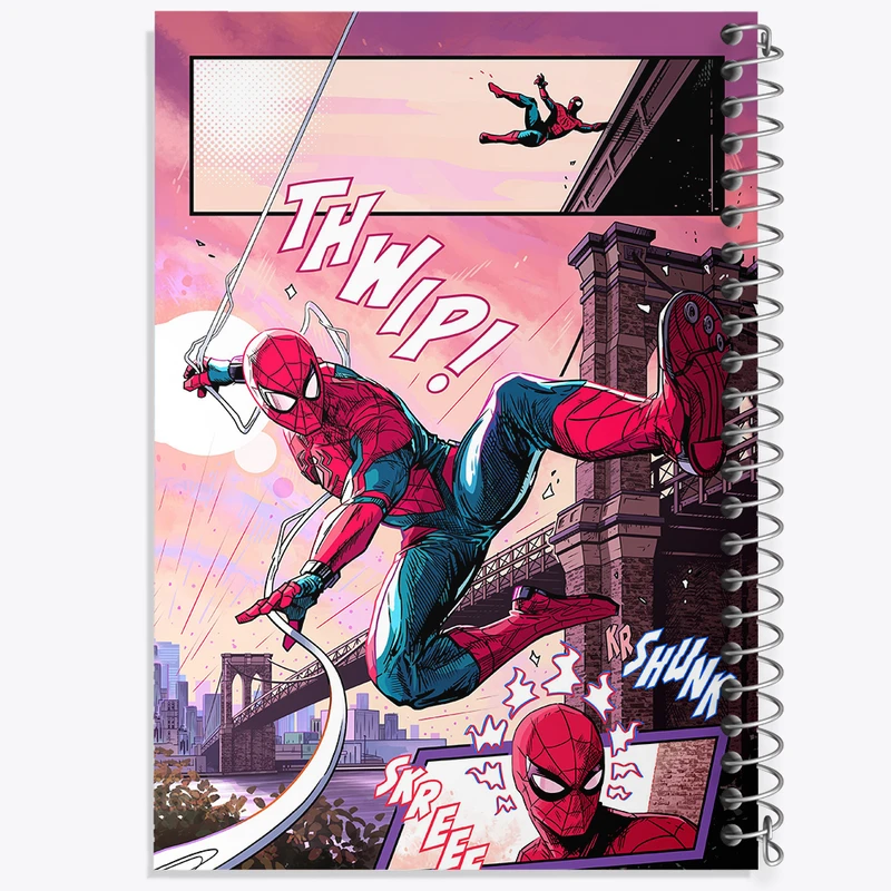 دفتر مشق 100 برگ خندالو طرح مرد عنکبوتی (Spider Man) کد N4252