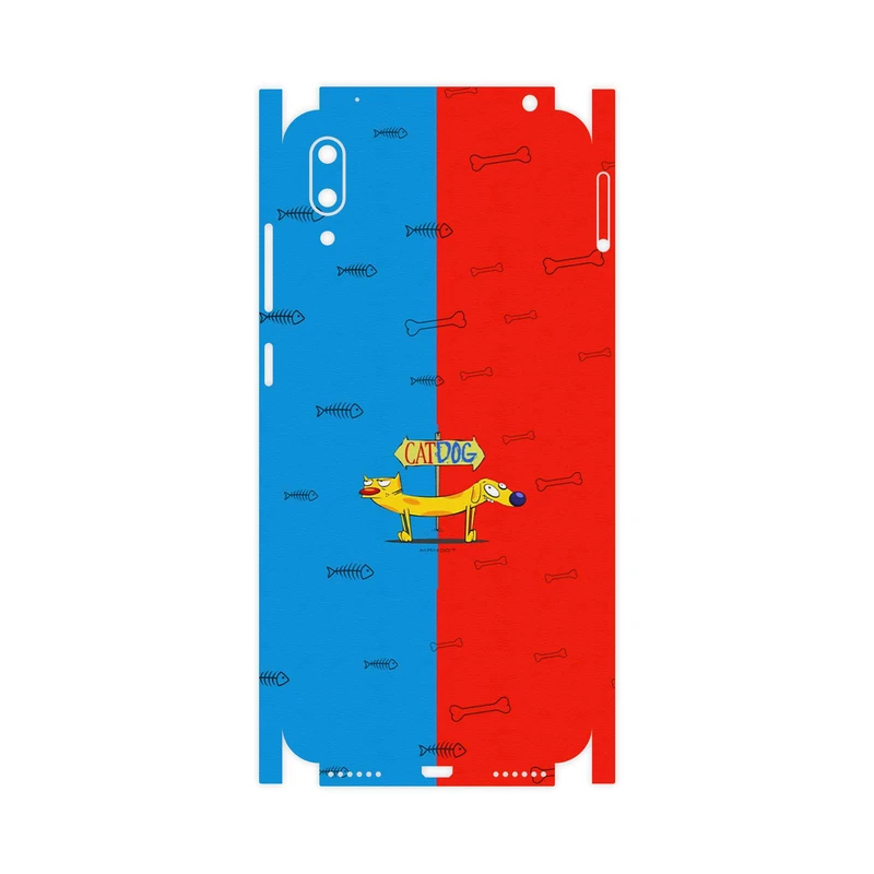 برچسب پوششی ماهوت مدل CatDog-FullSkin مناسب برای گوشی موبایل هوآوی Y7 Pro 2019