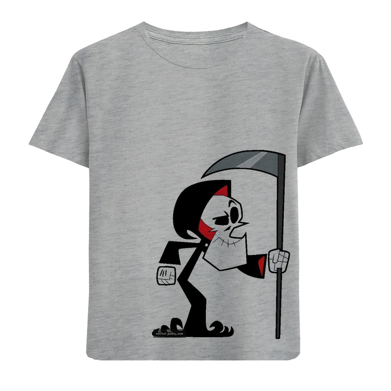 تی شرت پسرانه مدل کوتاه اسکلت F516