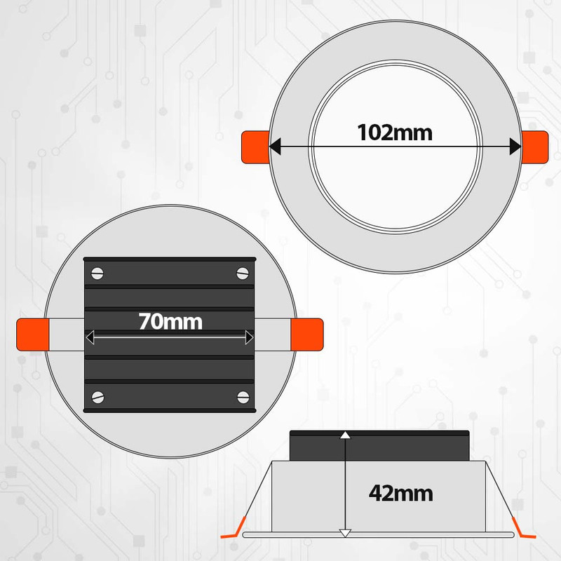 لامپ هالوژن 7 وات شاهچراغ مدل روناک بسته 12 عددی