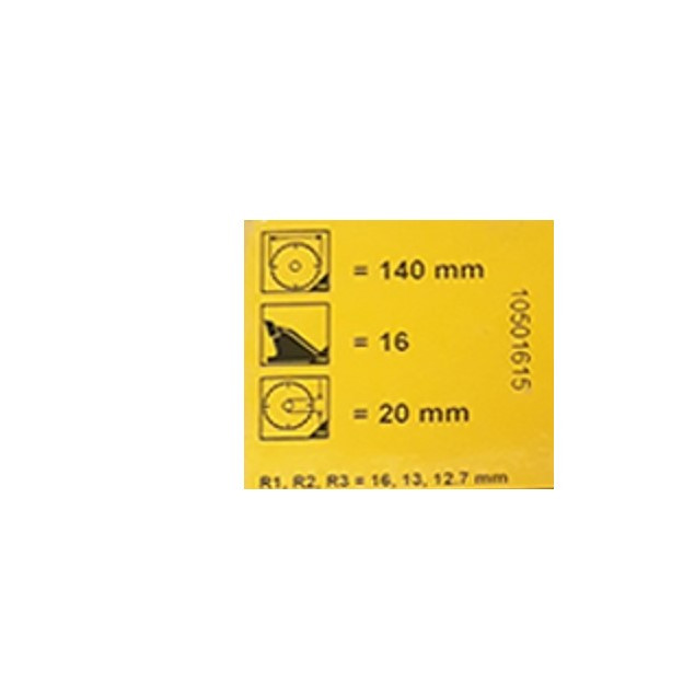 تیغه اره دیسکی نجاری اروین مدل 1615