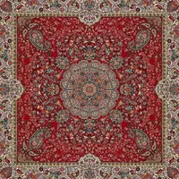 رومیزی ترمه نگین خاتم یزد طرح افشاری کد GH3