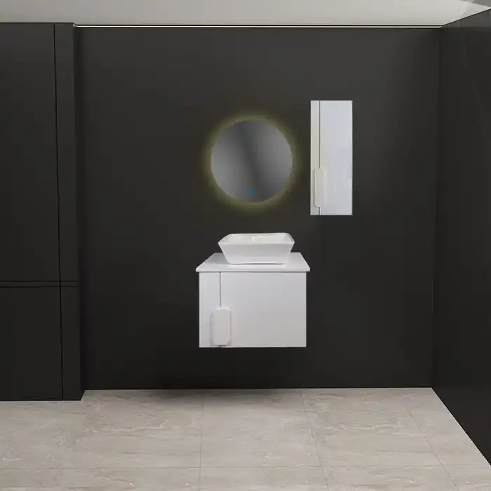 ست کابینت و روشویی مدل سورن به همراه باکس و آینه
