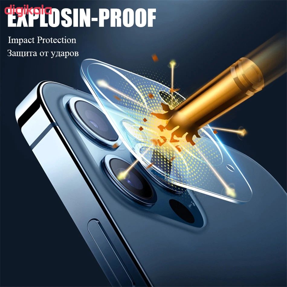 محافظ لنز دوربین بادیگارد مدل CIP مناسب برای گوشی موبایل اپل iPhone 13 Pro Max main 1 6