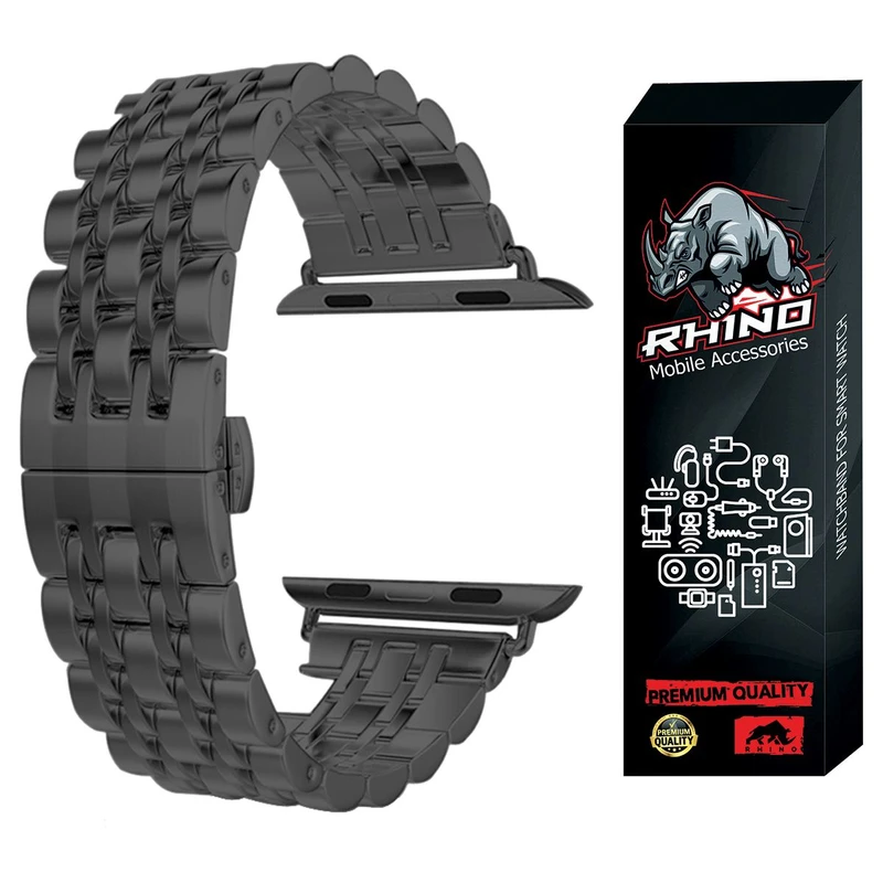 بند راینو مدل R-7Bead مناسب برای اپل واچ سری 8 41 میلی متری