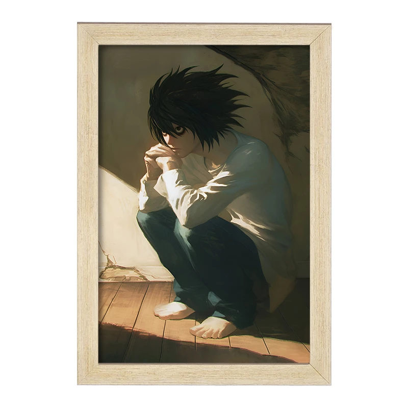 تابلو خندالو مدل انیمه دفترچه مرگ (Death Note) کد F9053