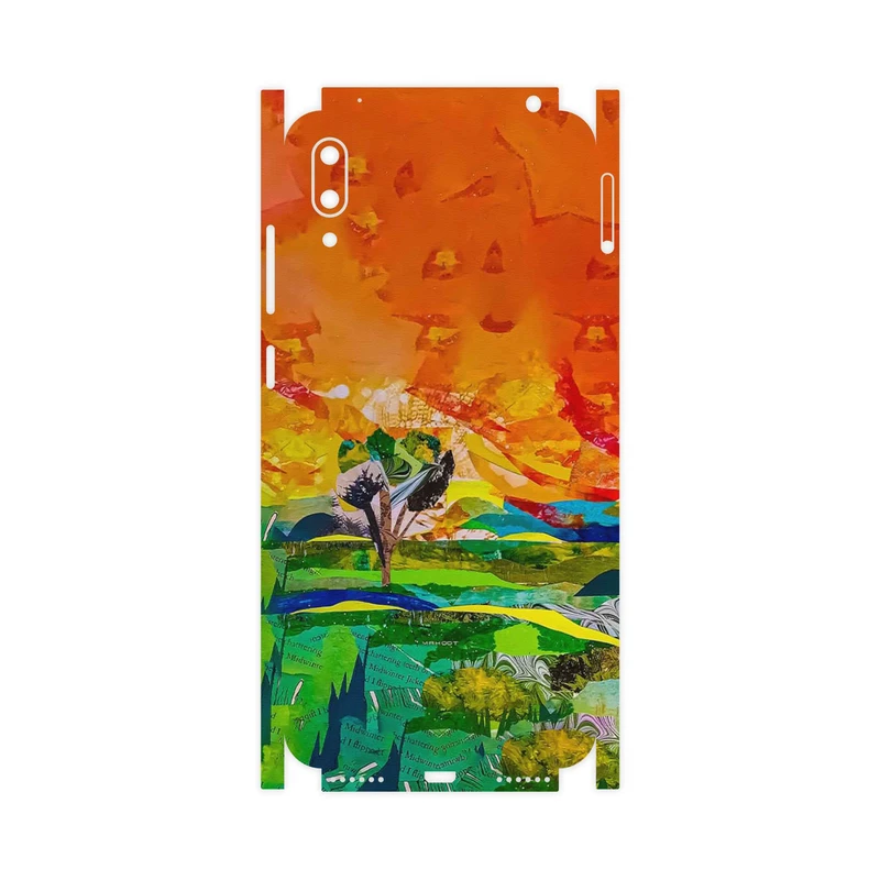 برچسب پوششی ماهوت مدل Collage of Painting-FullSkin مناسب برای گوشی موبایل هوآوی Y7 Pro 2019