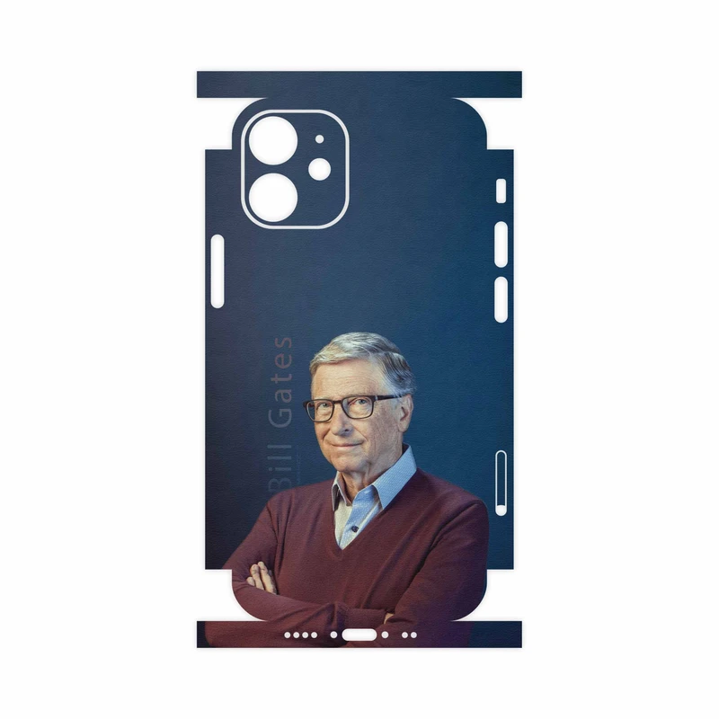 برچسب پوششی ماهوت مدل Bill Gates-FullSkin مناسب برای گوشی موبایل اپل iPhone 12 mini