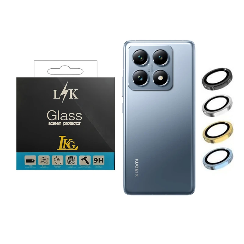 محافظ لنز دوربین ال کا جی مدل رینگی مناسب برای گوشی موبایل شیائومی 14T Pro 5G