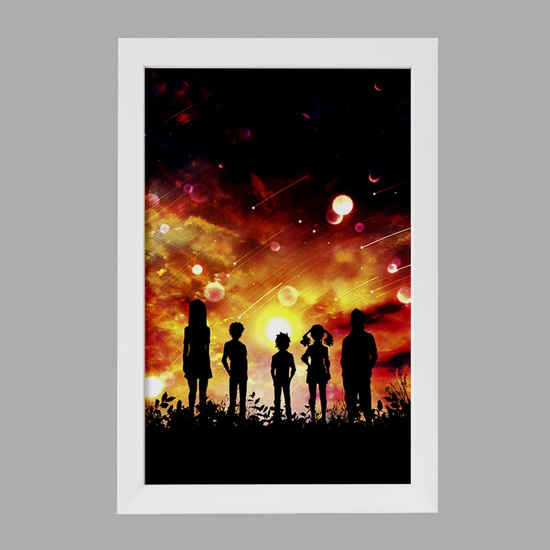 تابلو خندالو مدل انیمه آنوهانا کد 31965