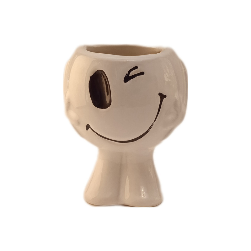 گلدان مدل فانتزی طرح ادمک چشمک زن کد 13