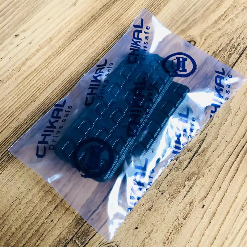 لاستیک پدال گاز و ترمز و کلاچ خودرو چیکال مدل B-12 مناسب برای ساینا بسته 3 عددی