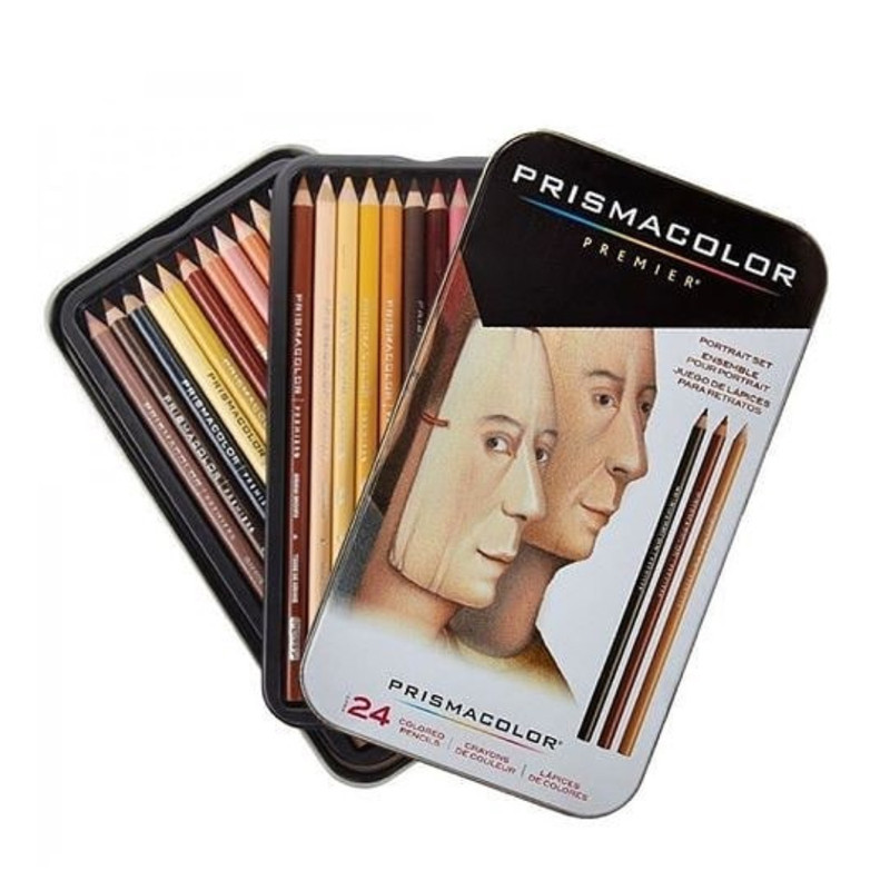 مداد رنگی 24 رنگ پریسماکالر مدل طیف پوست
