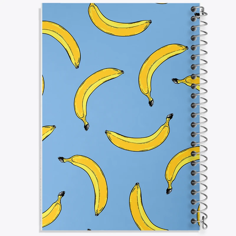 دفتر لیست خرید 50 برگ خندالو طرح پترن موز کد N828