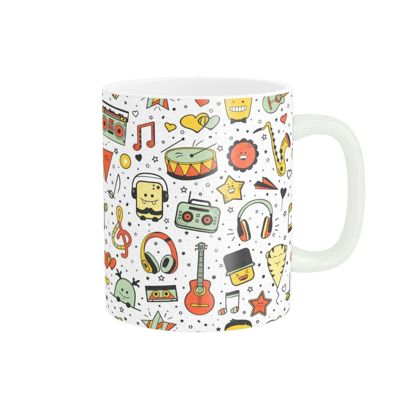 ماگ پاد آفرین طرح موسیقی کد 3342