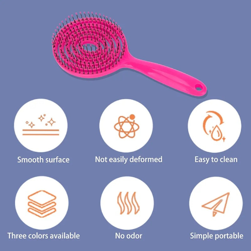 برس مو مدل گرد کد LK