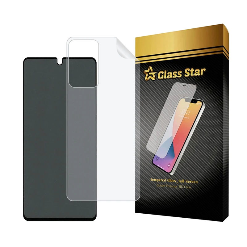محافظ صفحه نمایش حریم شخصی گلس استار مدل FULLPRIVNANOS مناسب برای گوشی موبایل شیائومی Redmi Note 11 Pro Plus 5G به همراه محافظ پشت گوشی