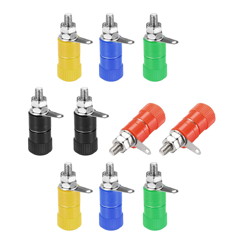 فیش مادگی منبع تغذیه مدل 4mm بسته 10 عددی