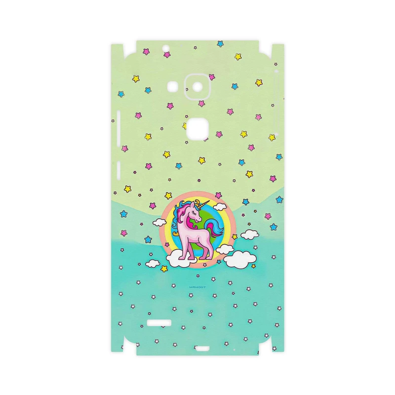 برچسب پوششی ماهوت مدل Rainbow unicorn adventure-FullSkin مناسب برای گوشی موبایل هوآوی Mate 7