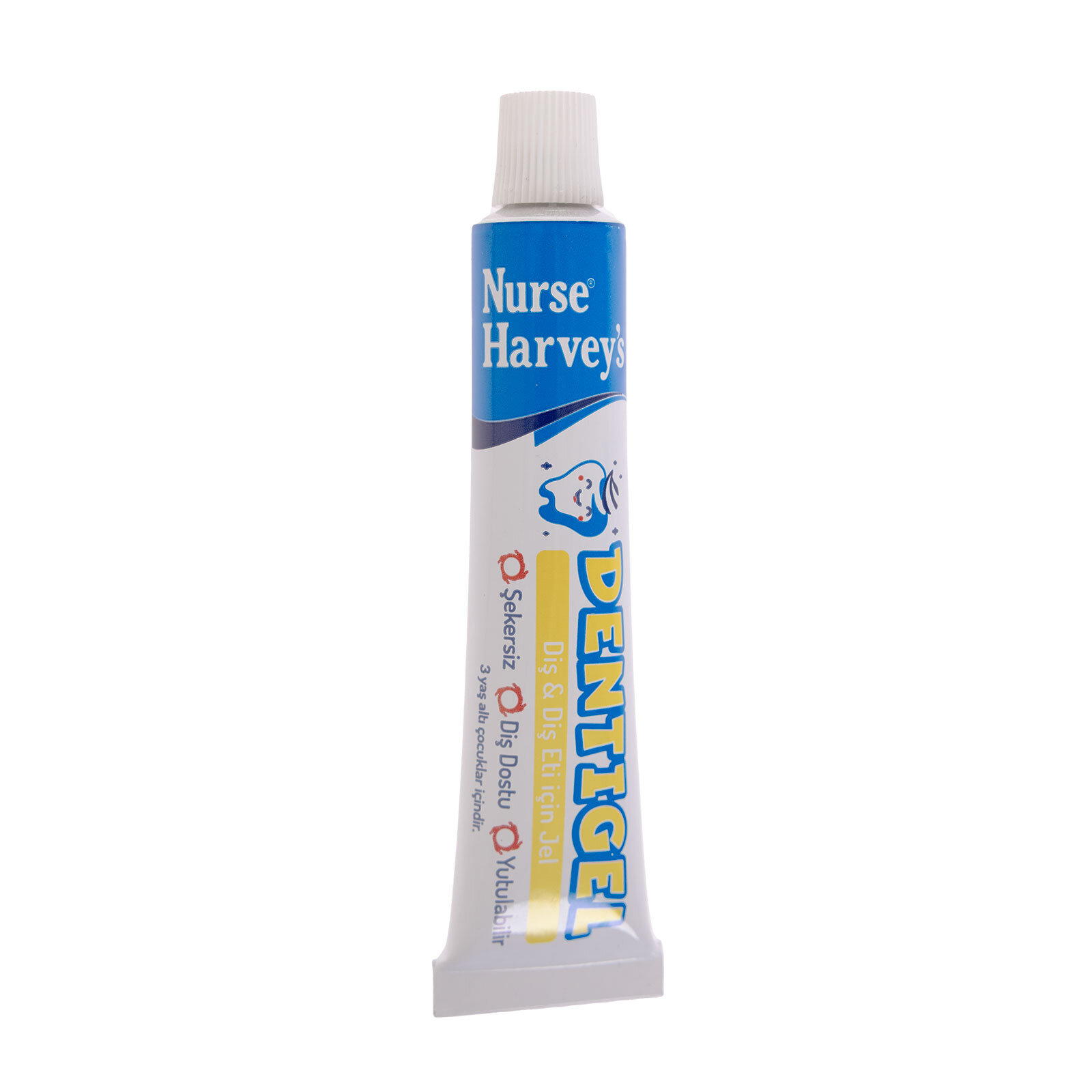ژل لثه کودک نرس هارویز مدل dentigel حجم 15 میلی لیتر
