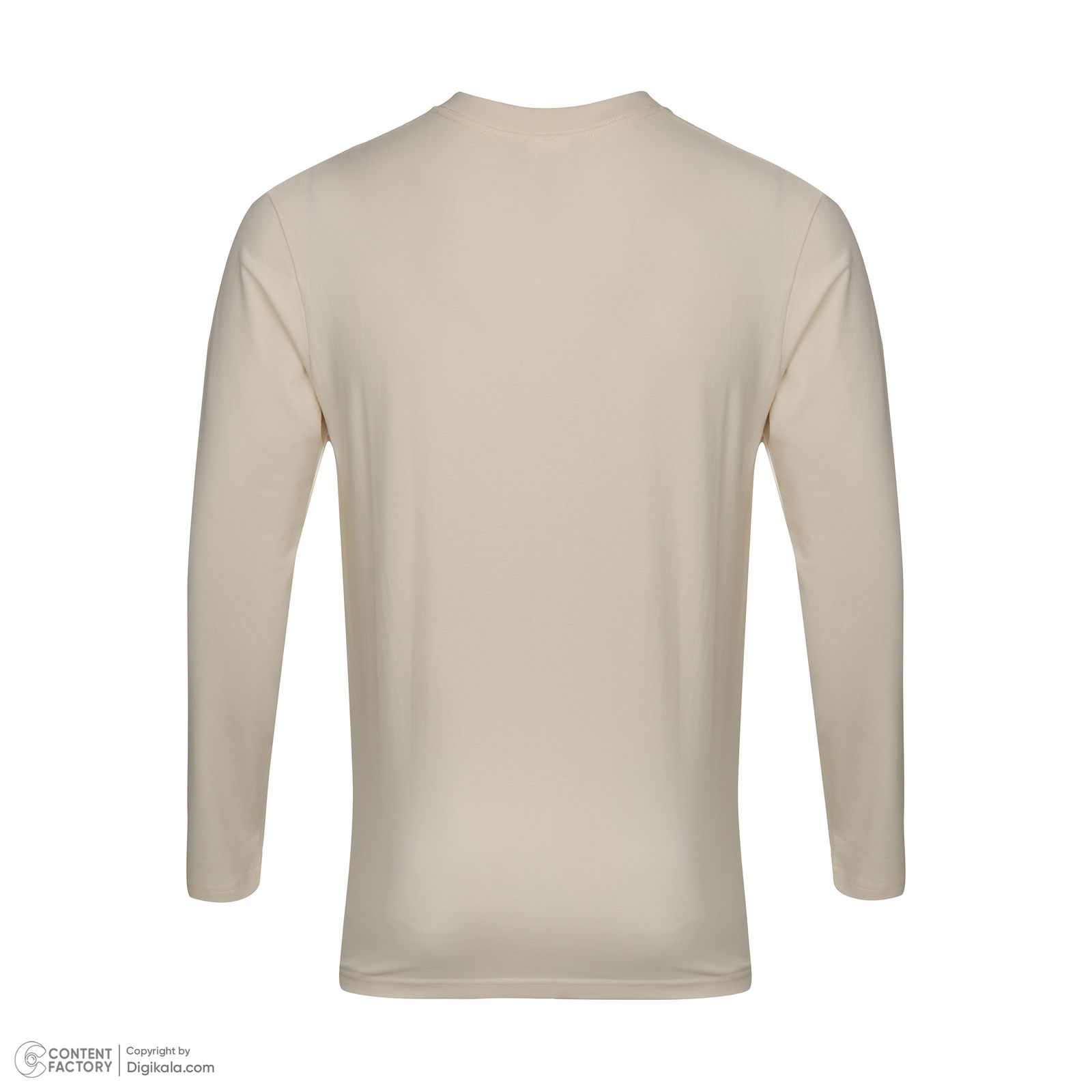 تی شرت آستین بلند مردانه هومنیتی مدل WYMTSXZG230-BEG -  - 4