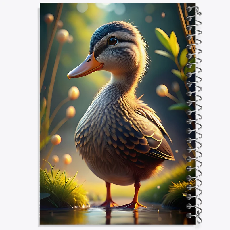 دفتر لیست خرید 50 برگ خندالو طرح اردک بامزه کد F8447