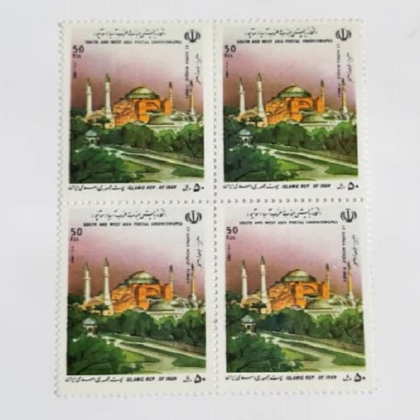 تمبر یادگاری مدل اتحادیه سوآپو بسته 4 عددی
