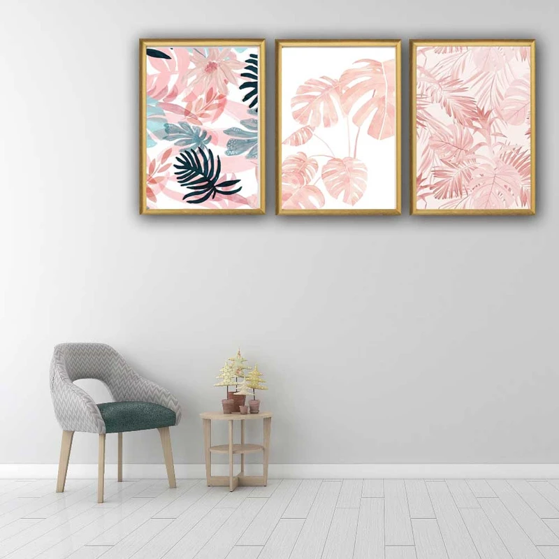 تابلو مدل برگ انجیر کد 492 مجموعه 3 عددی