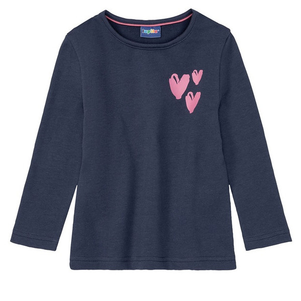 تی شرت آستین بلند دخترانه لوپیلو مدل داخل کرکی کد 13032552