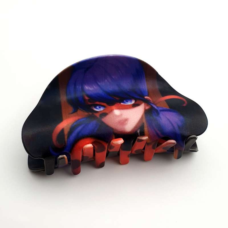 کلیپس مو دخترانه مدل دختر کفشدوزکی كد KLP845