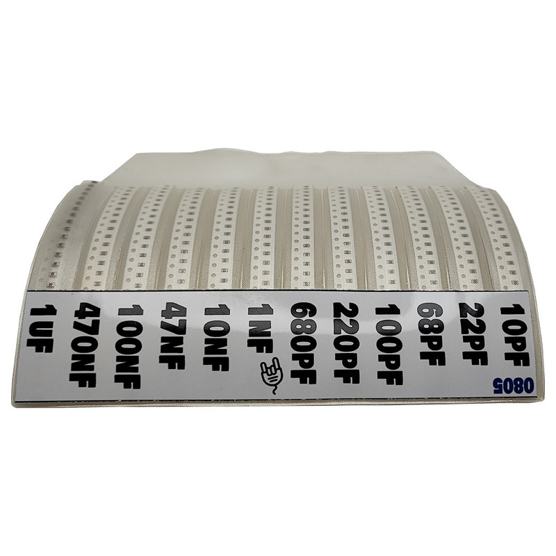 پک خازن SMD مصیعلا مدل 0805 بسته 300 عددی