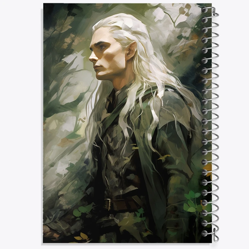 دفتر مشق 100 برگ خندالو طرح لگولاس ارباب حلقه ها کد F881