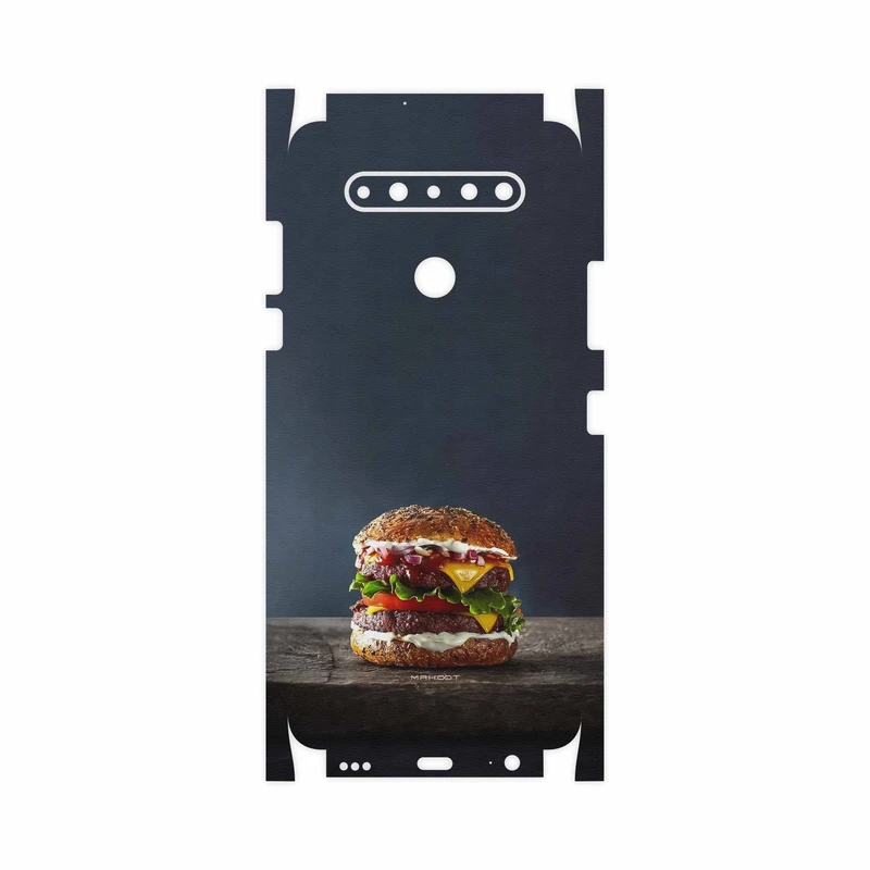 برچسب پوششی ماهوت مدل Hamburger-FullSkin مناسب برای گوشی موبایل ال جی K51s