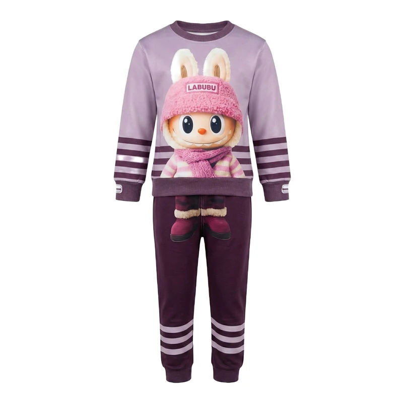 ست سویشرت آستین بلند و شلوار راحتی پسرانه مدل 35/50