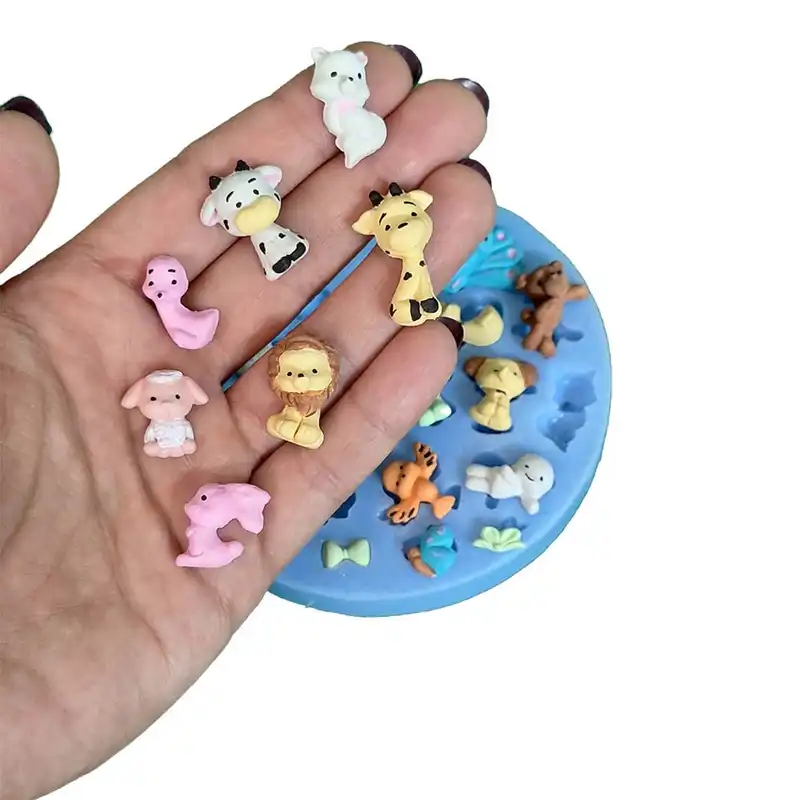 قالب شمع مدل حیوانات کوچک