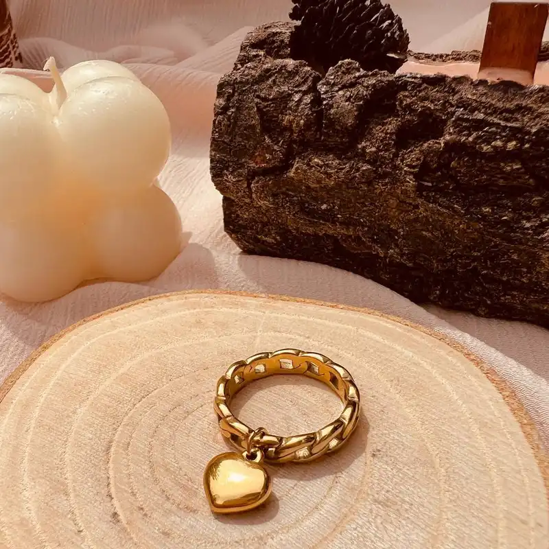 انگشتر زنانه ژوپینگ مدل قلب