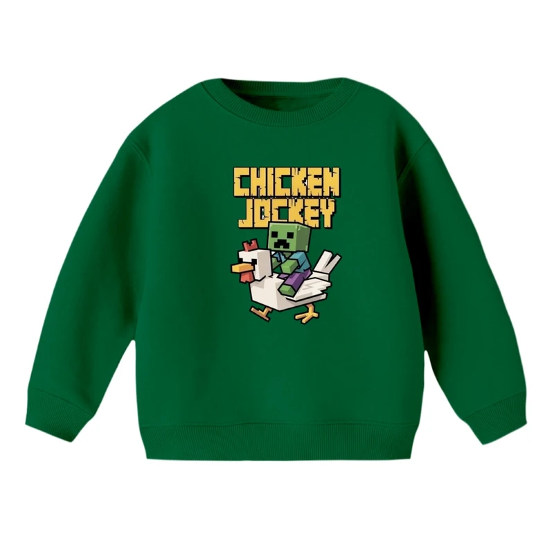 سویشرت بچگانه مدل ماینکرفت و مرغ 