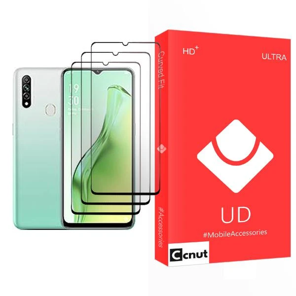 محافظ صفحه نمایش کوکونات مدل UD Ultra MIX003 مناسب برای گوشی موبایل اوپو A31 بسته سه عددی