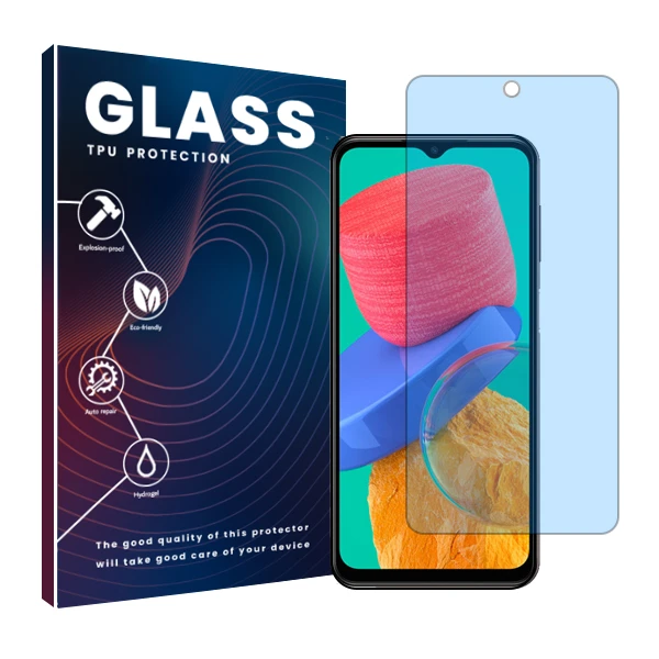 محافظ صفحه نمایش ضد اشعه آبی گلس مدل Resistant مناسب برای گوشی موبایل سامسونگ Galaxy M35