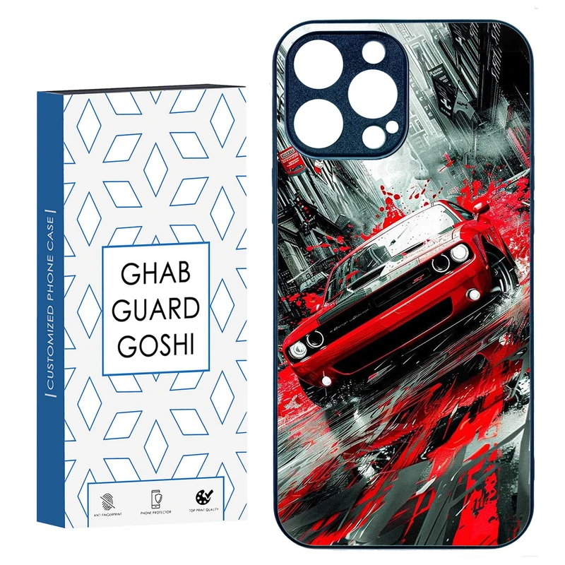 کاور قاب گارد گوشی طرح ماشین کد TPU-091 مناسب برای گوشی موبایل اپل IPHONE 15 PRO MAX