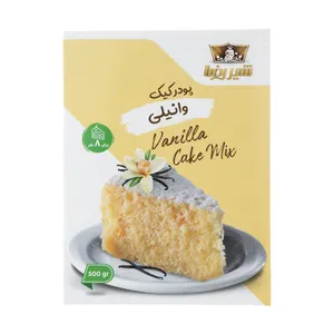 پودر کیک وانیلی شیررضا - 500 گرم