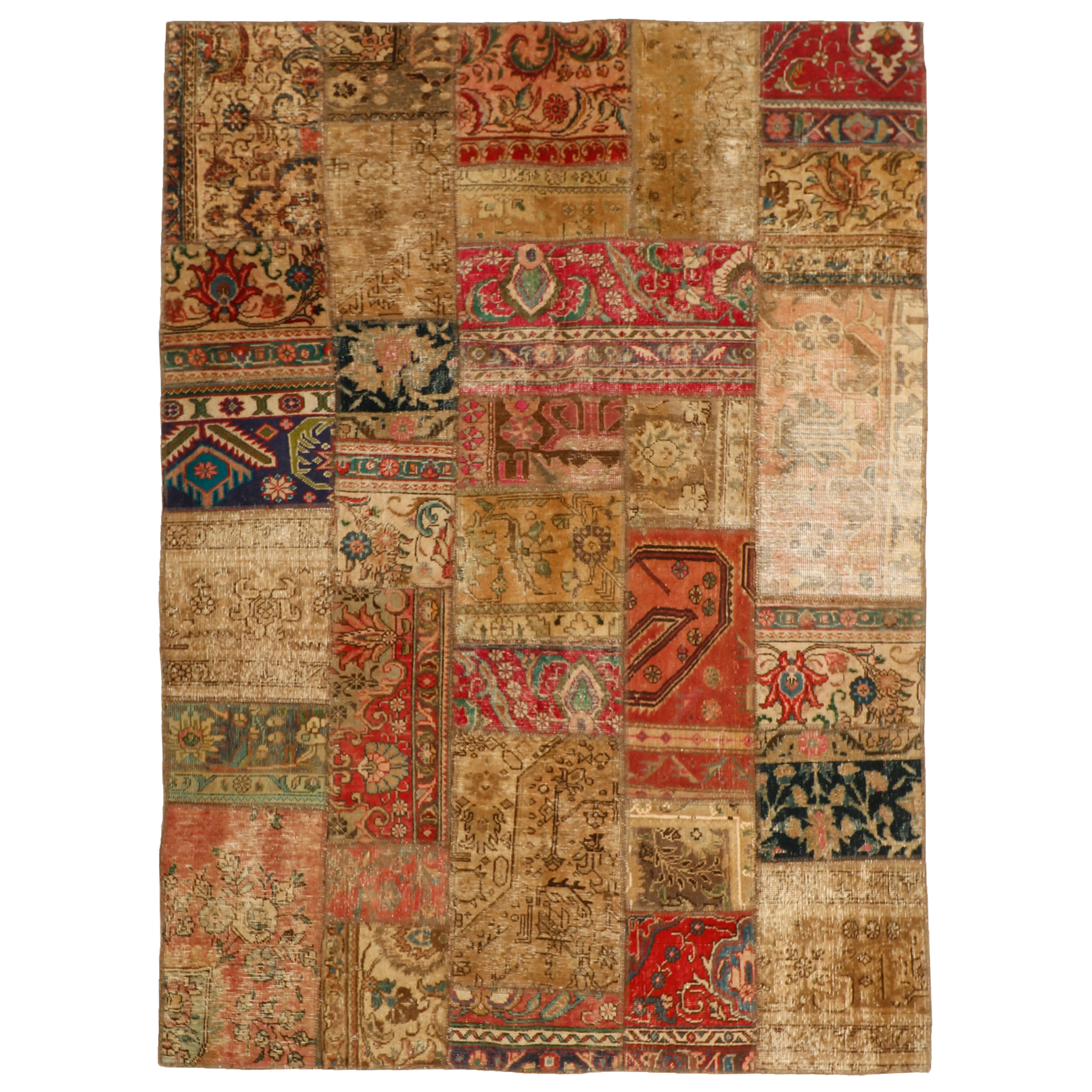 کلاژ فرش دستبافت چهار متری مدل Z4 کد 445