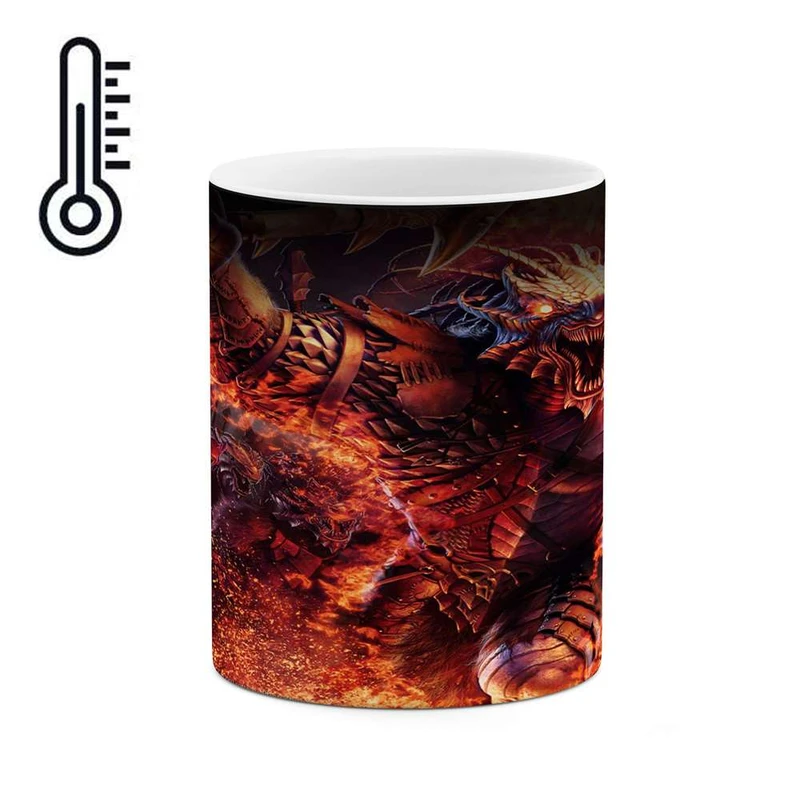 ماگ حرارتی کاکتی مدل انیمه کد  mgh12977