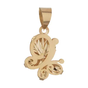 آویز گردنبند طلا 18 عیار زنانه سین سان مدل SNR145