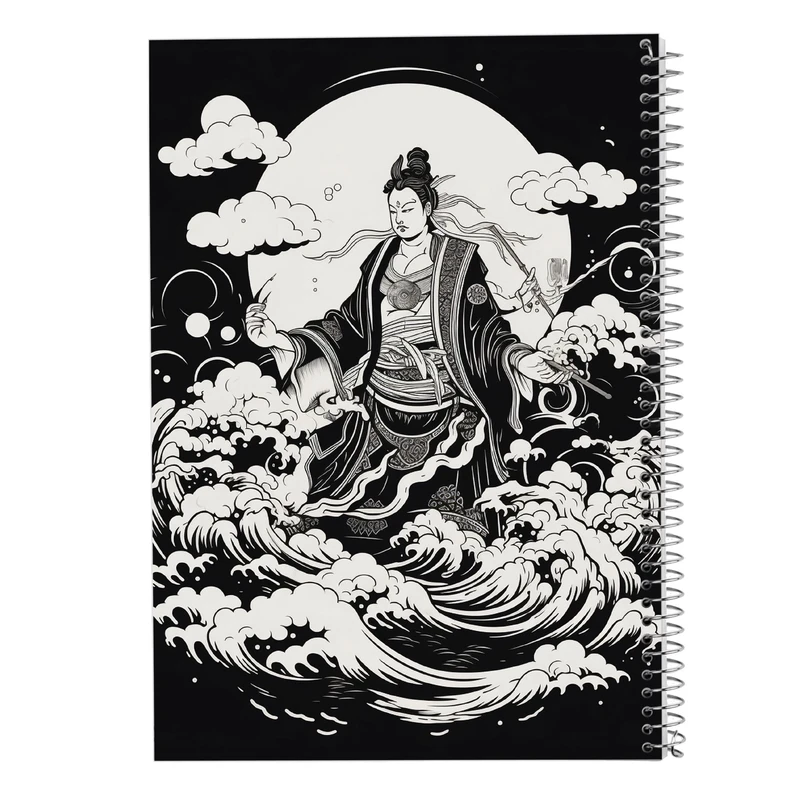 دفتر ژورنال نویسی 50 برگ مدوپد مدل نقطه ای طرح Vindland Saga کد DF3255