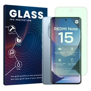 Glass Eye Care model anti green screen protector suitable for Xiaomi Redmi Note 15 4G Mobile phone