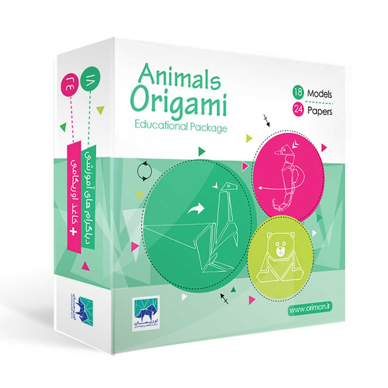 آموزش اوریگامی اوریمان مدل junior بسته 3 عددی