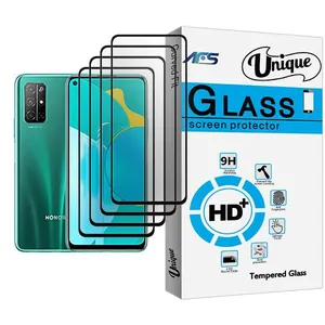 AFS Unique Glass MIX004 Screen Protector For  30S Pack Of 4