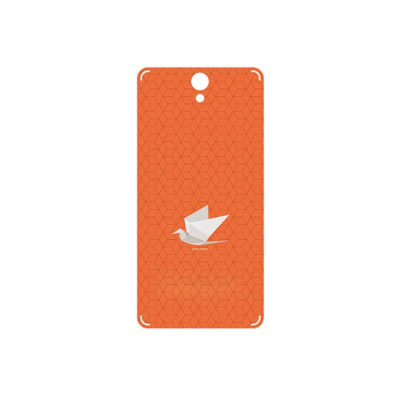 برچسب پوششی ماهوت مدل Minimalist origami bird مناسب برای گوشی موبایل لنوو Vibe S1